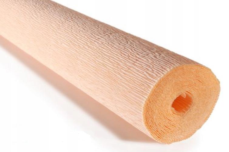 Bibuła Dekor Krep 50x250 Cm 180GR 17A/5 BRZOSKWINI