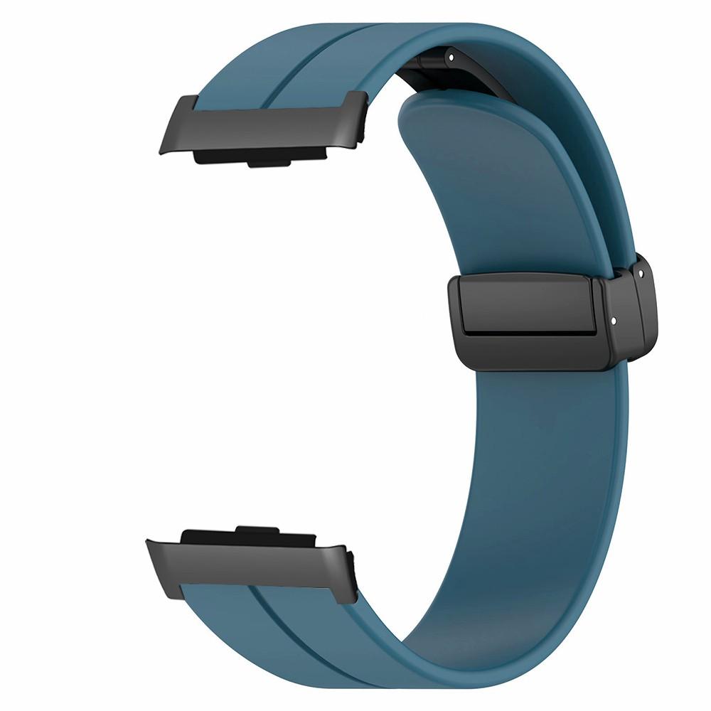 

Для Huawei Watch D Ремінець Заміна М який Силіконовий Ремінець для Годинника з Магнітною Складною Застібкою Cyan