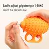 Adjustable Silicone Hedgehog Ball for Finger and Hand Strength Rehabilitation