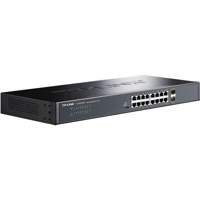 TP-Link TL-SG2218PE 18-Port Gigabit PoE+ Cloud Managed Switch