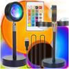 LED Sunset Projector Lamp 16 Colors Night Lamp Birthday Gift