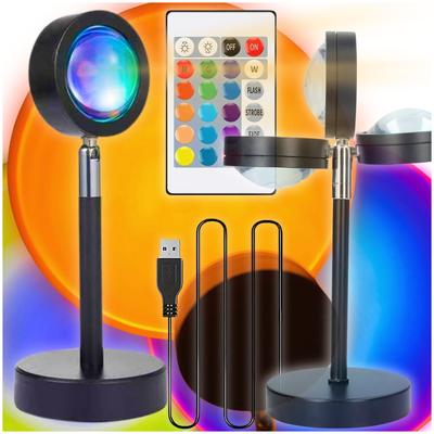 LED Sunset Projector Lamp 16 Colors Night Lamp Birthday Gift