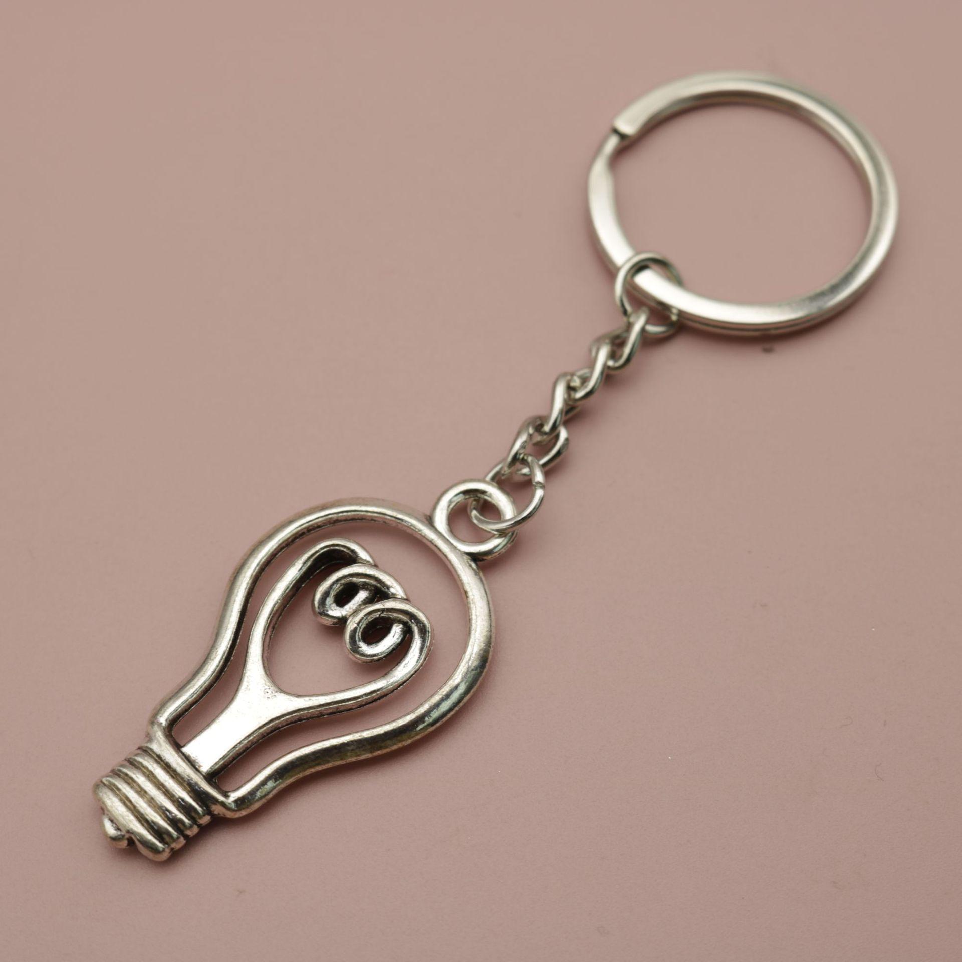 Xiyin Suyi Maotong Simple Electric Light Keychain Pendant