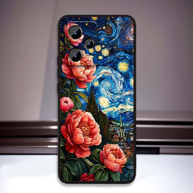 Creative landscape patterns Phone Case For Xiaomi Redmi Note 15 14 13 12 12S 11E 11 11S Pro Plus 4G 5G Black Soft TPU