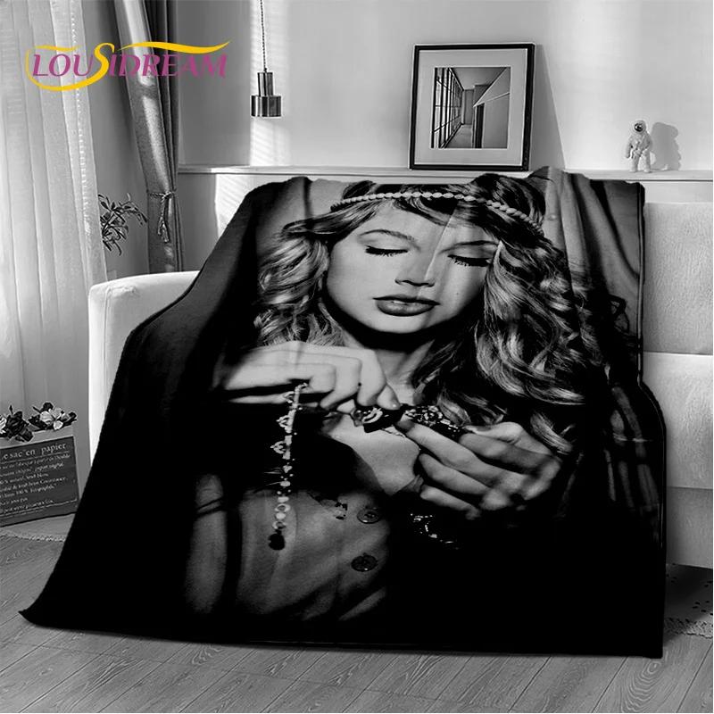 3D Taylor-r Singer T-Swizzle Decke, Weiche Überwurfdecke für Zuhause Schlafzimmer Bett Sofa Picknick Reise Büro Abdeckung Kindergeschenk Geschenk