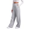 Damen Casual Fleece Winter Jogginghose mit elastischem Bund