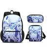 Fundamental  Backpack Pen Bag Shoulder Bag 3pcs Set Versatile  Large Capacity Boy and Girl School Birthday Best Gift