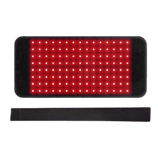 

Пояс с красным светом 120 светодиодов Носимый для снятия мышечной боли и боли в теле Пояс для талии с красным светом Регулируемая электрическая грелка UK 1 Set