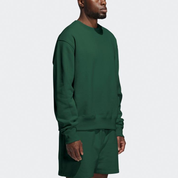 Adidas Originals PW Basics Crew Sweatshirt Collaboration Men Sweatshirt Dark-Green GM1970