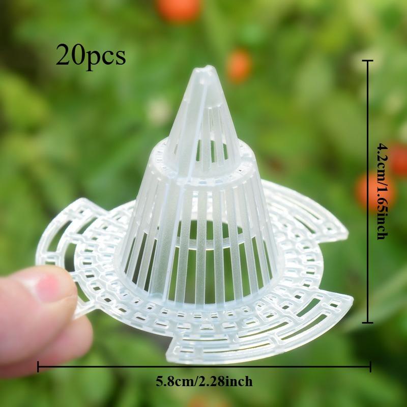 Konische Blumentopf-Bodenmatte, Blumentopf-Bodenfilter, Kompatibel mit Innen-/Außentöpfen, Garten-Essentials-Zubehör