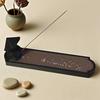 Fisherman Incense Stick Holder 3D Printed Plastic Fisherman Incense Burner Stand Home Office Desktop Decoration Ornament