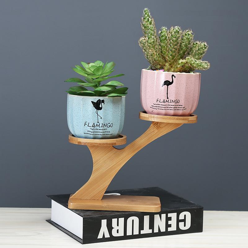 Gardening Cute Cartoon Succulent Flower Pot Simple Creative Personality Nordic Balcony Desktop Plant Flower Ware