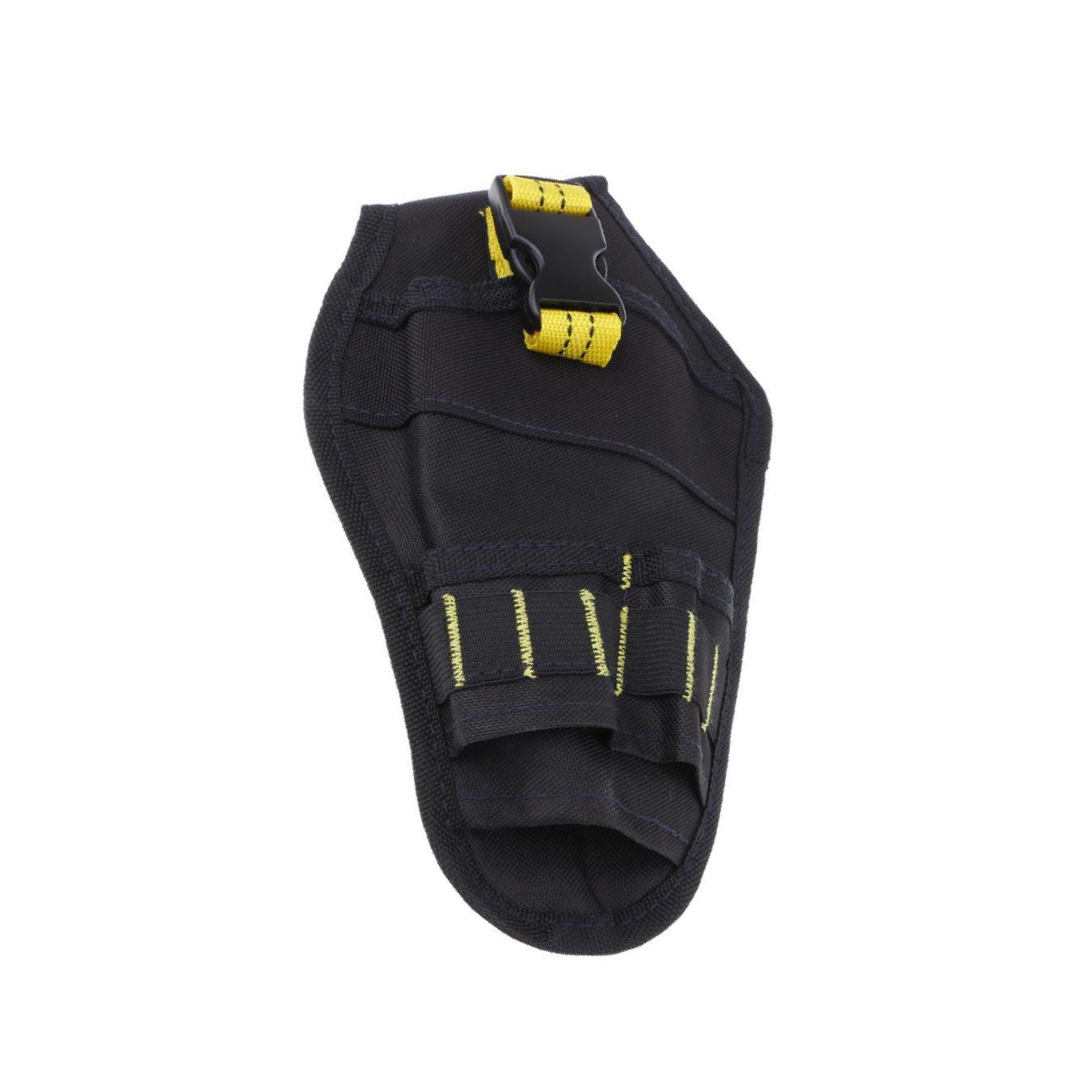 

Регулируемая беспроводная ударная дрель-шуруповерт кобура для инструментов поясная сумка черная