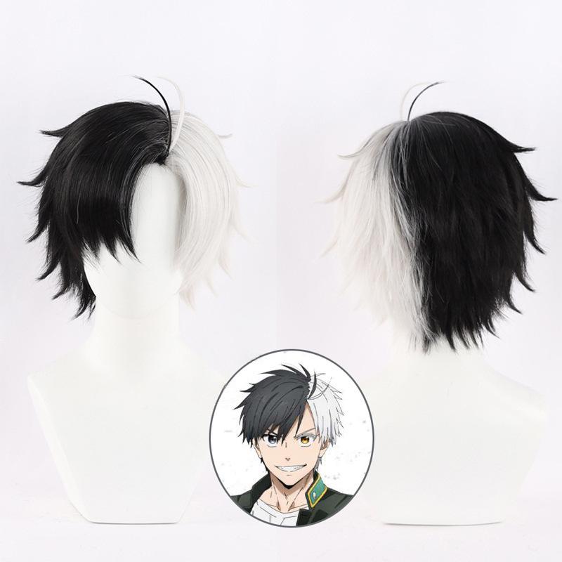 

Ветровка Костюм для косплея для мальчиков: Суо Хаято & Сакура Харумия Полный набор One Size