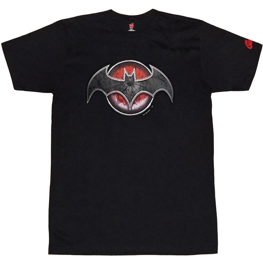 FlashPoint Batman Symbol 100% Cotton T-shirt Mens Tees Top XL