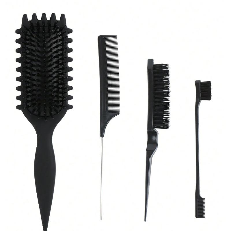 Brush for Combing and Shaping Men and Women Curls Reduce Pulling Tools 1PC Salon Styling Curly Hair Styling Brush Curl Hair
