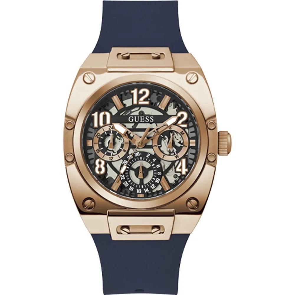 GUESS Prodigy Blue Stainless Steel Men s Quartz Watch GW0569G3 синий