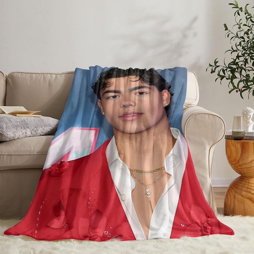 GUOYU Blanket Love Mmalachi Barton  Throw Soft Flannel Throw Summer Blanket Lightweight Cozy Nap Blanket for Sofa Bed Travel