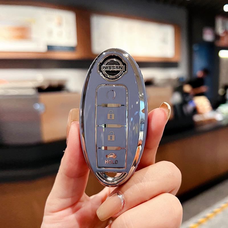 

TPU Key Cover for Nissan: Qashqai, Teana, Sylphy, Murano, Dongfeng, Tiida, Sunny.