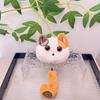 Delightful Mini Cat Plush Keychain Charming Animal Doll With Soft Short Fur Ideal Gifts For