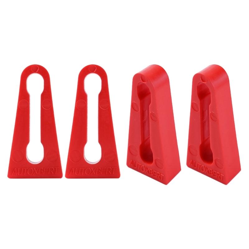 

4pcs Auto Door Latches Shock Absorption Pads Maintain Seal Performances For Reduced Wear & Tear Improved Ride Experience 1