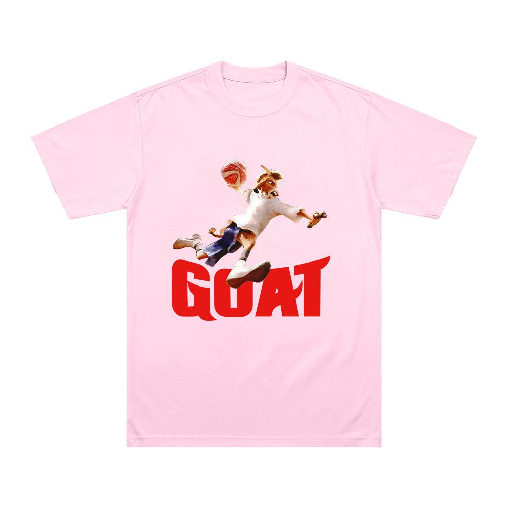 Cotton Goat Movie Cartoon 2026 T Shirts Fashion Anime Streetwear Comfortable Unisex Short Sleeve Casual Tee