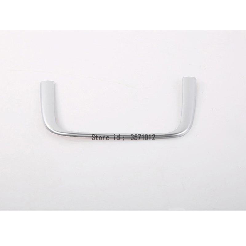 Car Cover Stick Trim ABS Rear Back Center Console Cup Gear Storage Box Frame For Toyota Highlander 2015 2016 2017 2018