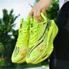 Men Carbon Plate Running Shoes Breathable Mesh Shock Absorb Non Slip Marathon Racing Jogging Sneakers Woman Walking Sport Shoes