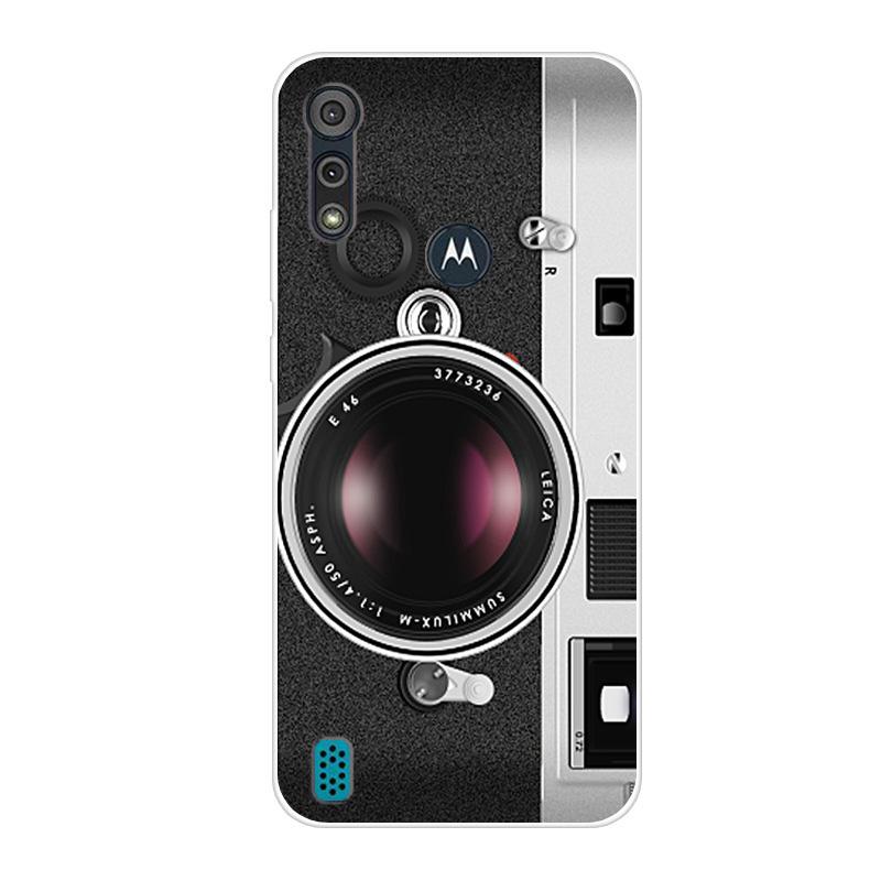 Pro Motorola Moto E6S 2020 Pouzdro Nárazuvzdorné Měkký Silikon TPU Zadní Kryt Pro Moto E6S 2020 E6i Pouzdra na Telefon E 6S Pouzdro Roztomilý Kreslený