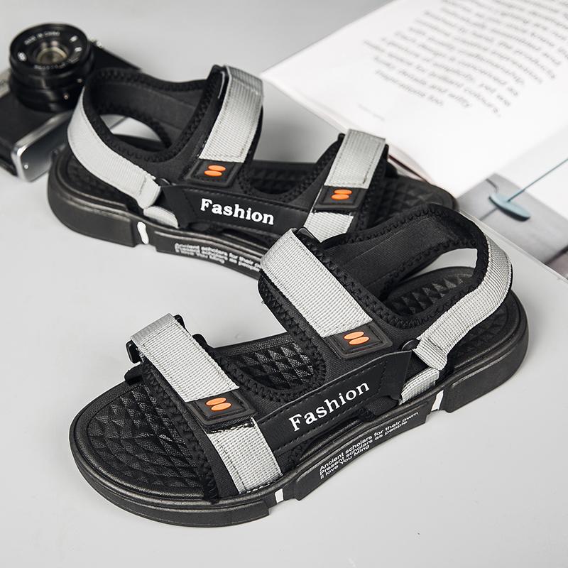 Super nákladově efektivní pánské módní pantofle Silné dno Vodotěsné Protiskluzové sandály Žabky Unisex plážová obuv