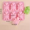 Turtle Silicone Mold Cartoon Tortoise Chocolate Candy Pudding Soap Ice Cube Tray Cake Decoration Cupcake Topper Resin Kitchen