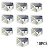 2/4/8/10PCS Solar Light Outdoor 100 LED Wall Lamp PIR Motion Sensor Lamp Waterproof LED Lights For Garden Street Decoration