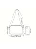 1pc, Butterfly Star Adjustable Crossbody Bag, Neutral Sports Waist Bag, Suitable for Running