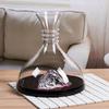 Glass Wine Carafe Decanter Accessories Decanter, Red Aerator Separator