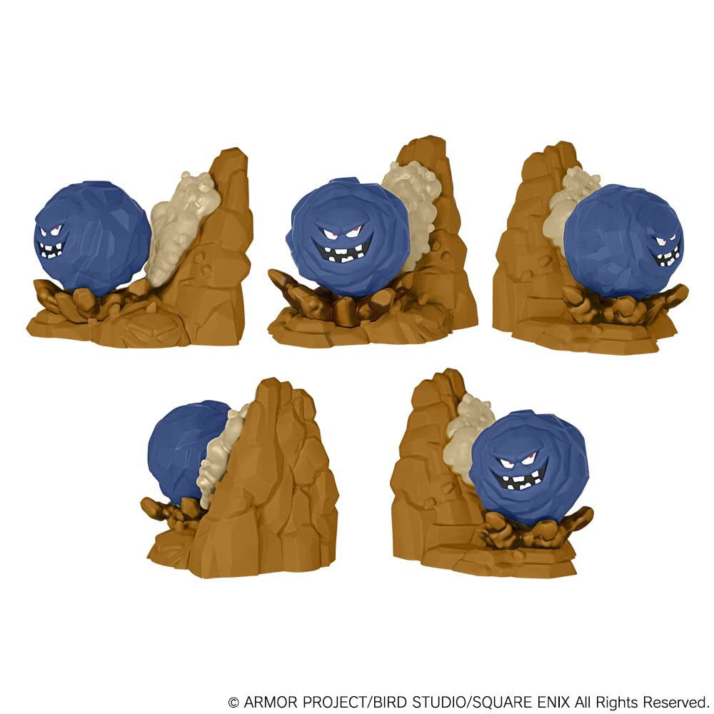 Внешний вид фигурки Dragon Quest 3D Monster Encyclopedia КОРОБКА с продуктом 1КОРОБКА 6 штук Всего 6 типов ~Издание со слизью!~ =