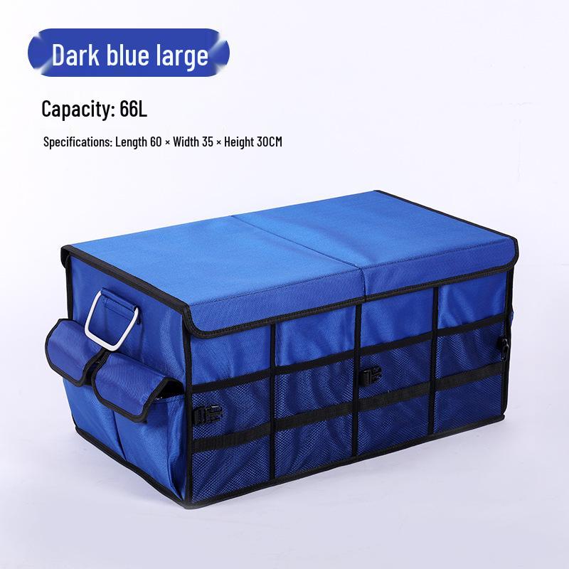 Large Capacity Folding Car Trunk Organizer & Storage Box