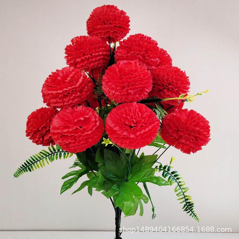 

Simulated 18 large flower balls, handmade silk cloth home decoration simulated hydrangeas