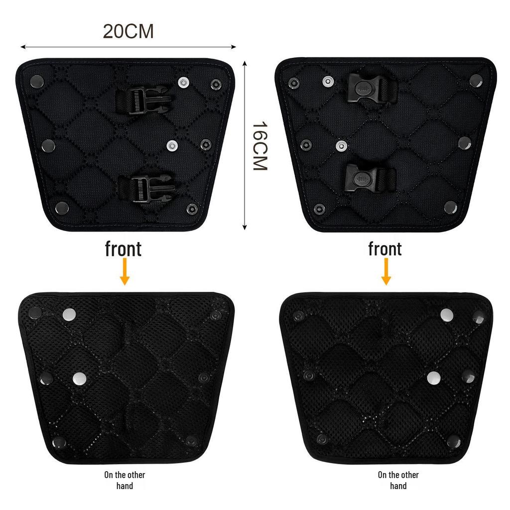 Portable Baby Car Seat and Stroller Strap Cover: Anti-Kick Shoulder Protector and Safety Belt.