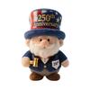 America 250th Anniversary Gnome Ornament Mini Design Portable Decorative Gnome Sculpture with Even Color