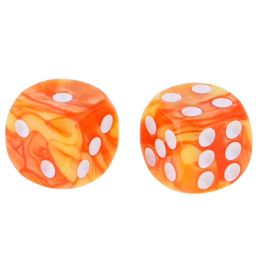 20pcs 6sided Game Dice 16mm for Board Games and Teaching Math