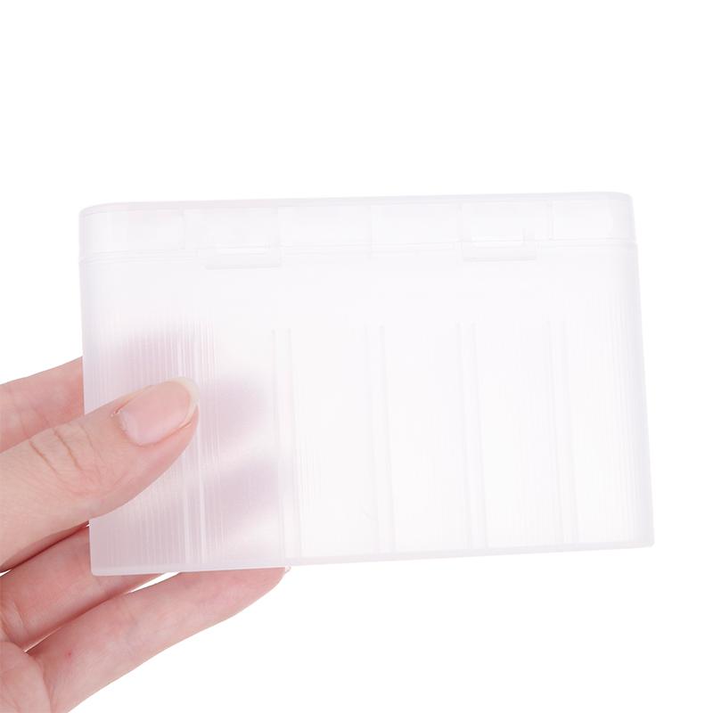 1Pc Diy Accessories 6 Slot Waterproof Storage Box For 18650 Batteries Portable Holder Case Protectors Organiser
