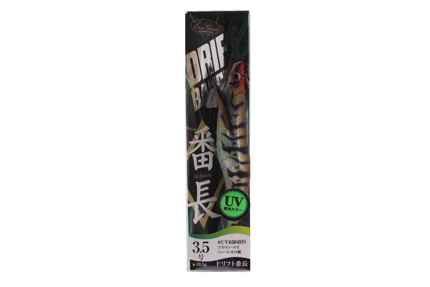 EVERGREEN Egi Drift Bancho Нет. 3.5 19.5г Коричневая креветка HS коричневый