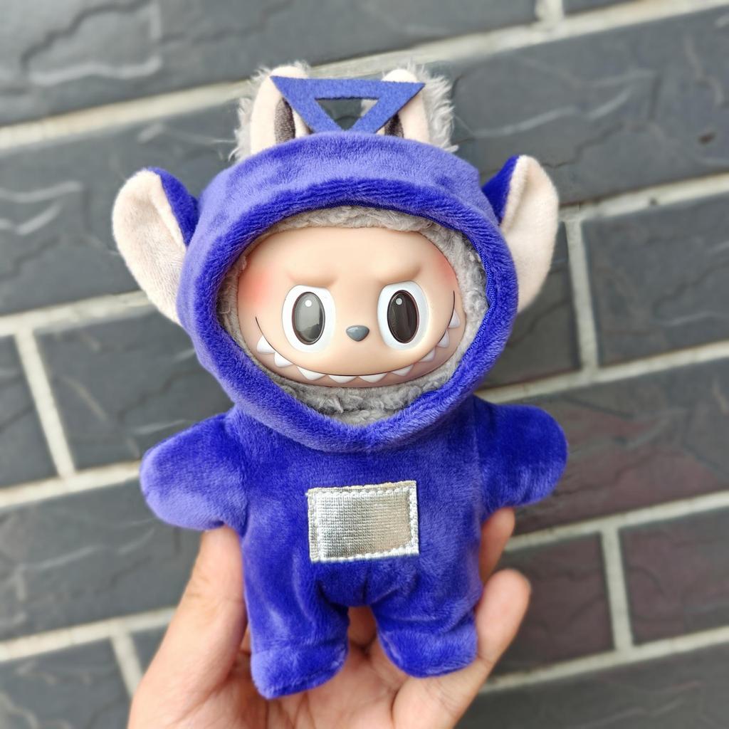 Gen 1 & 2 Labubu Keychain Pendant & Crossbody Bag In Teletubbies Outfit.