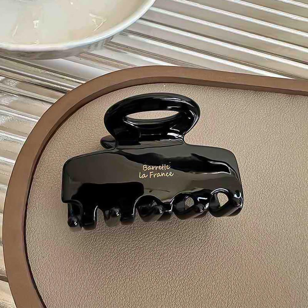 

Простая темпераментная заколка для волос, заколка-краб, однотонный акриловый головной убор, заколка для волос, аксессуар для волос для женщин 04