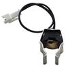 Wall-Mounted Boiler Sensor: G12G18 Pipe Clamp Probe with 10K/50K Snap-On Plug