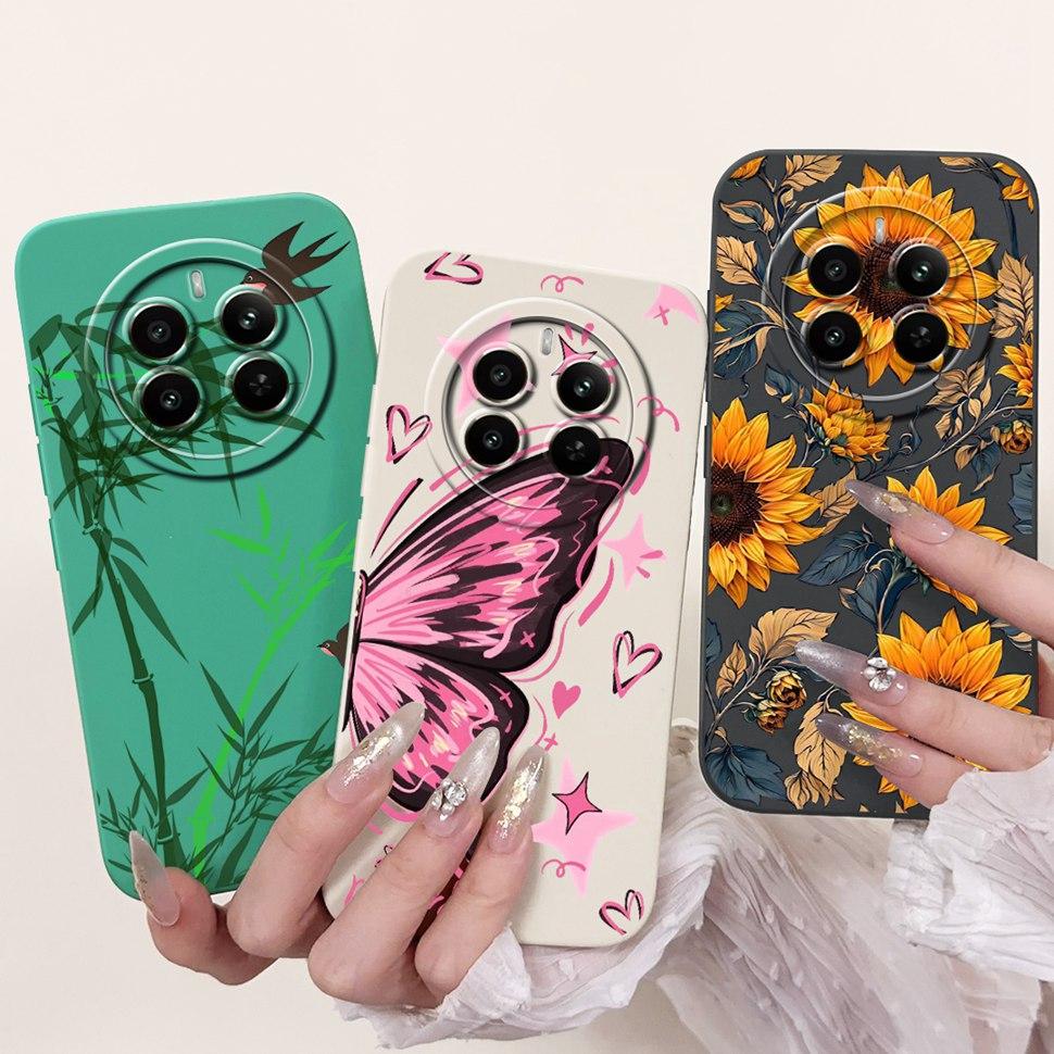 For Realme 12 Pro 5G Case RMX3842 RMX3843 Cover Fashion Panda Painted Phone Case For Realme 12 Realme12 Pro 5G 2024 Soft Cover