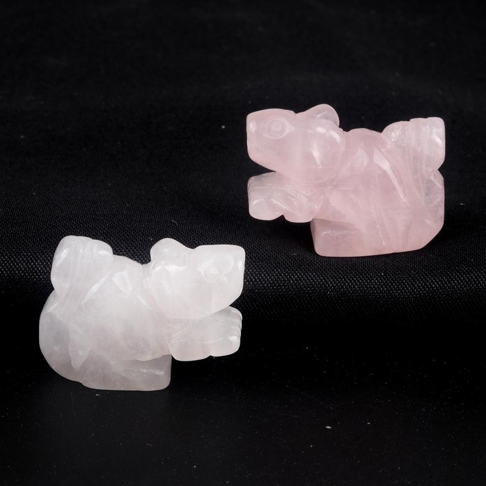 Lucky Ornaments Natural Stone Agates/Green Aventurine Carved Squirrels-Shaped Decorative Ornament Home Handicrafts