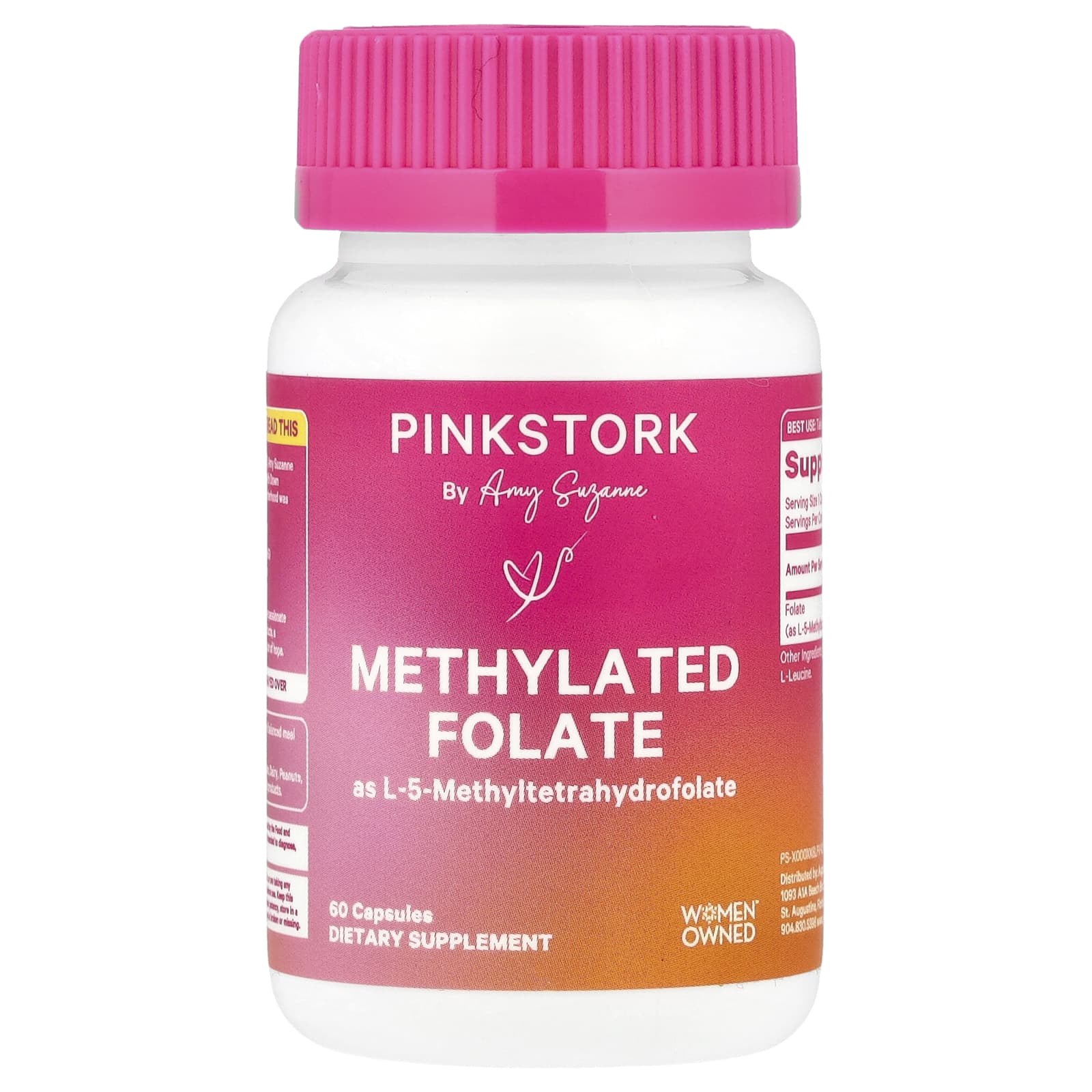 

Methylated Folic Acid, 60 Capsules