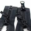 70/90cm 5# Resin Zipper Double Slider Zip For Down Jacket Clothes Bags Sewing Accessories Open-End Zippers Repair Accessory