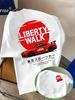 Liberty Walk Upravené Sportovní Auto Trendový Potisk Unisex Tričko Prodyšné A Módní Jedinečný Styl Oblečení Letní Unisex Tričko